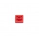 Red Square Cap for 12x12mm Tactile Push Button