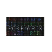 Waveshare RGB Full-color LED Matrix Panel, 2.5mm Pitch, 64 × 32 Pixels, Adjustable Brightness, GOB Version