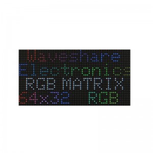 Waveshare RGB Full-color LED Matrix Panel, 2.5mm Pitch, 64 × 32 Pixels, Adjustable Brightness, GOB Version