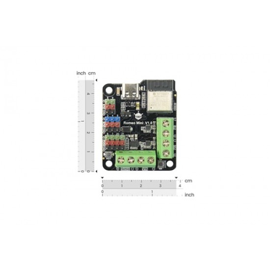 DF ROBOT Romeo Mini ESP32-C3 Robot Control Board (Integrated Motor & Servo Driver) (MPN: DFR1063)