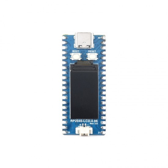RP2040-LCD-0.96, a Pico-like MCU Board Based on Raspberry Pi MCU RP2040, with LCD - Solder Version