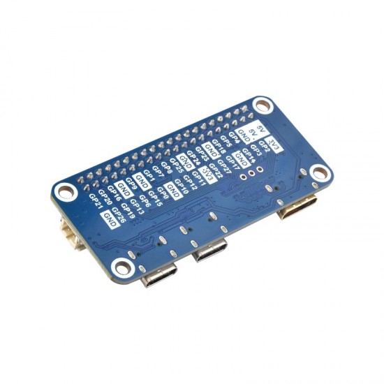 RP2040-Pi Zero Development Board, Based On The Raspberry Pi RP2040 Dual-core Processor, 264KB SRAM And 16MB Flash Memory