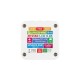 Waveshare RP2350 0.85inch LCD Display Development Board, 128 × 128 Resolution, 65K Color, IPS Display Panel, Dual-core & Dual-architecture, RGB Ambient Light [Battery Not Included]