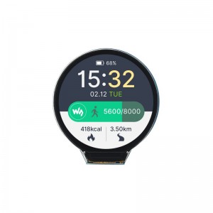 RP2350 MCU Board, With 1.28inch Round LCD, Dual-core & Dual-architecture Design, 240×240 Pixels, 65K Color, IPS Panel