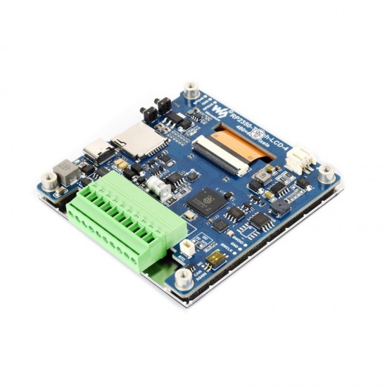 Waveshare RP2350 4inch (NO Touch) Display Development Board, 480×480 IPS Panel Display, 65K Color, Dual-core & Dual-architecture Design, Optional For Touch Function Waveshare RP2350 4inch (NO Touch) Display Development Board, 480×480 IPS Panel Display, 65K Color, Dual-core & Dual-architecture Design, Optional For Touch Function