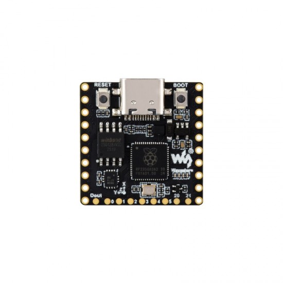 RP2350-Matrix Microcontroller Development Board, Dual-core And Dual-architecture Design, Onboard 6-Axis Sensor And 8 × 8 RGB LED Matrix For Colorful Lighting Display RP2350-Matrix Microcontroller Development Board, Dual-core And Dual-architecture Design, Onboard 6-Axis Sensor And 8 × 8 RGB LED Matrix For Colorful Lighting Display