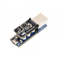 Waveshare RP2350-POE-ETH Development Board, Dual-Core And Dual-Architecture, W6300 Ethernet Controller, Supports PoE Expansion Via A PoE Module - Unsolder Version