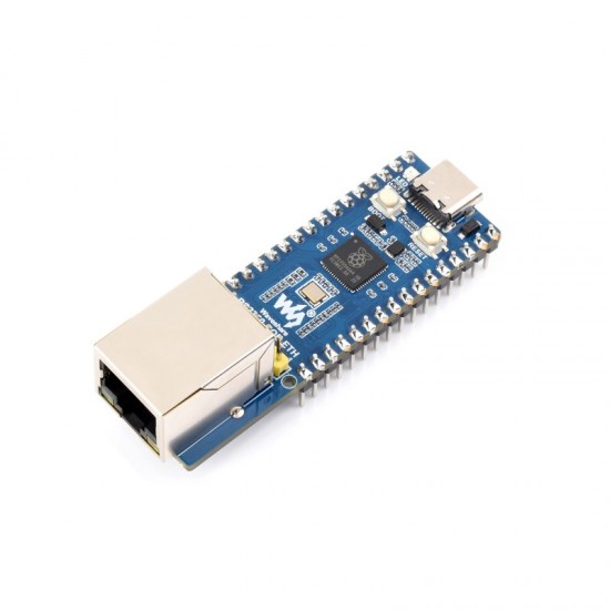 Waveshare RP2350-POE-ETH Development Board, Dual-Core And Dual-Architecture, W6300 Ethernet Controller, Supports PoE Expansion Via A PoE Module (POE Module Not Included) - Solder Version Waveshare RP2350-POE-ETH Development Board, Dual-Core And Dual-Architecture, W6300 Ethernet Controller, Supports PoE Expansion Via A PoE Module (POE Module Not Included) - Solder Version