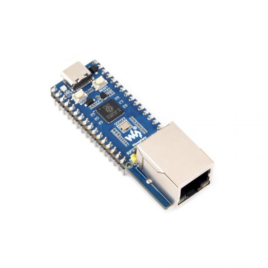 Waveshare RP2350-POE-ETH Development Board, Dual-Core And Dual-Architecture, W6300 Ethernet Controller, Supports PoE Expansion Via A PoE Module (POE Module Not Included) - Solder Version Waveshare RP2350-POE-ETH Development Board, Dual-Core And Dual-Architecture, W6300 Ethernet Controller, Supports PoE Expansion Via A PoE Module (POE Module Not Included) - Solder Version