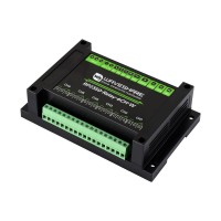 Waveshare Industrial 6-Channel RP2350 Relay Module, Onboard RS485 / Pico HAT interfaces, With Multiple Isolation Protection Circuits, Industrial-Grade, Rail-Mount Case, with Wi-Fi Module