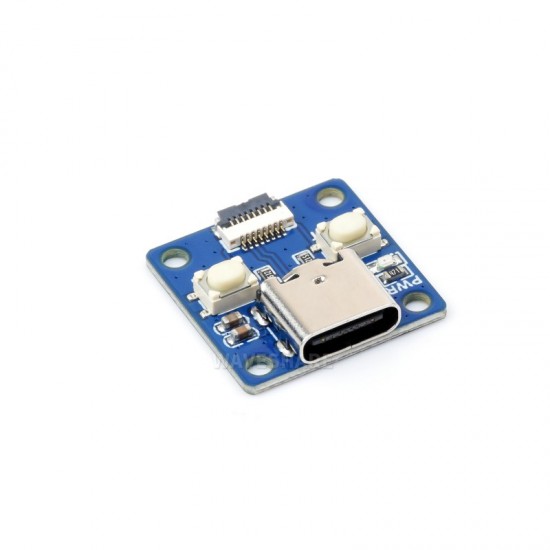 Waveshare RP2350-Tiny Development Board, Raspberry Pi Microcontroller Development Board, Based On RP2350A Dual-core & Dual-architecture Microcontroller With USB Adapter & FPC Cable