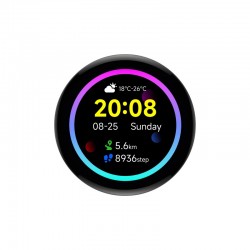 RP2350 1.43inch AMOLED Display Development Board, 466×466, SPI Interface Round Display, Onboard Accelerometer And Gyroscope Sensor, RTC Chip