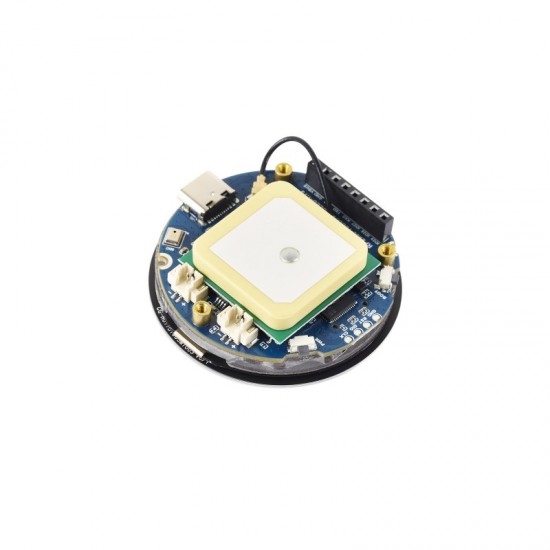 RP2350 1.75inch AMOLED Display Development Board, 466×466 Resolution, 65K Color, Dual-core & Dual-architecture, Onboard Accelerometer/Gyroscope IMU Sensor, With GNSS Ceramic Antenna RP2350 1.75inch AMOLED Display Development Board, 466×466 Resolution, 65K Color, Dual-core & Dual-architecture, Onboard Accelerometer/Gyroscope IMU Sensor, With GNSS Ceramic Antenna
