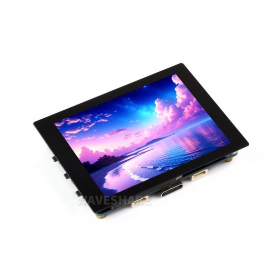 RP2350 2.41inch AMOLED Touch Display Development Board, 450 × 600 Pixels, QSPI Interface, Dual-core & Dual-architecture Design, Accelerometer And Gyroscope Sensor