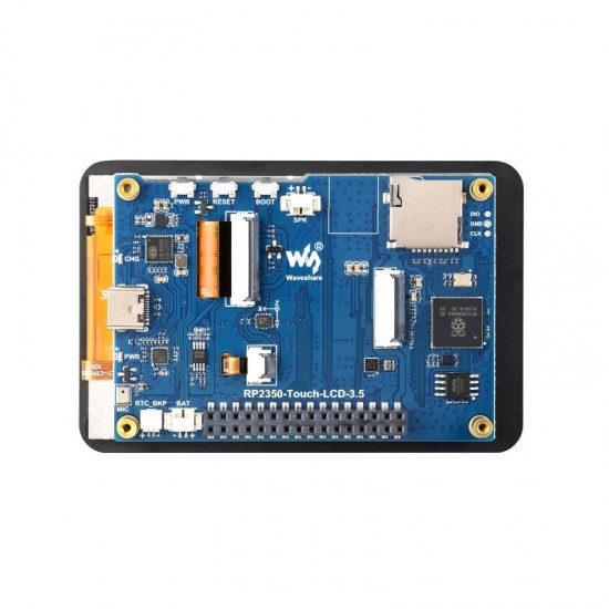 RP2350 3.5inch LCD Display Development Board, 320 × 480 Resolution, 65K Color, Dual-core And Dual-architecture, Onboard Camera Interface RP2350 3.5inch LCD Display Development Board, 320 × 480 Resolution, 65K Color, Dual-core And Dual-architecture, Onboard Camera Interface