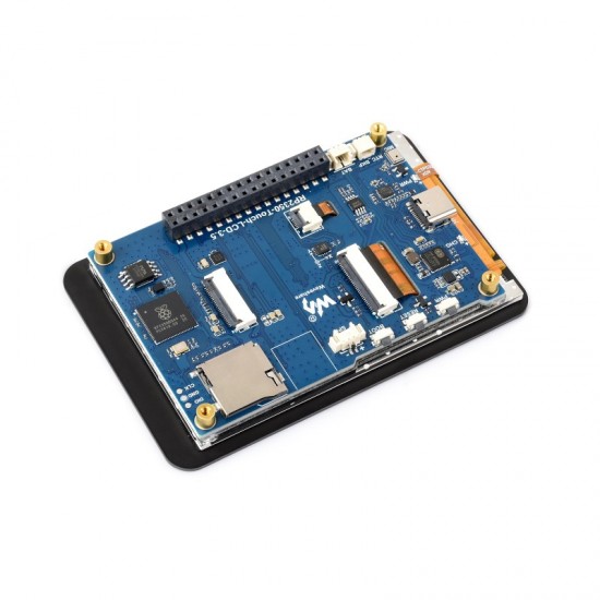 RP2350 3.5inch LCD Display Development Board, 320 × 480 Resolution, 65K Color, Dual-core And Dual-architecture, Onboard Camera Interface RP2350 3.5inch LCD Display Development Board, 320 × 480 Resolution, 65K Color, Dual-core And Dual-architecture, Onboard Camera Interface