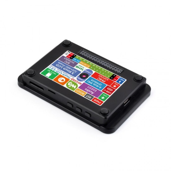 RP2350 3.5inch LCD Display Development Board, 320 × 480 Resolution, 65K Color, Dual-core And Dual-architecture, Onboard Camera Interface, With OV5640 Camera RP2350 3.5inch LCD Display Development Board, 320 × 480 Resolution, 65K Color, Dual-core And Dual-architecture, Onboard Camera Interface, With OV5640 Camera