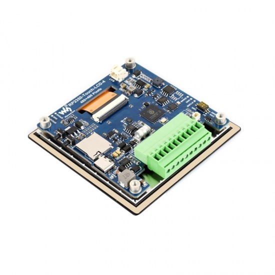 Waveshare RP2350 4inch Touch Display Development Board, 480×480 IPS Panel Display, 65K Color, Dual-core & Dual-architecture Design Waveshare RP2350 4inch Touch Display Development Board, 480×480 IPS Panel Display, 65K Color, Dual-core & Dual-architecture Design