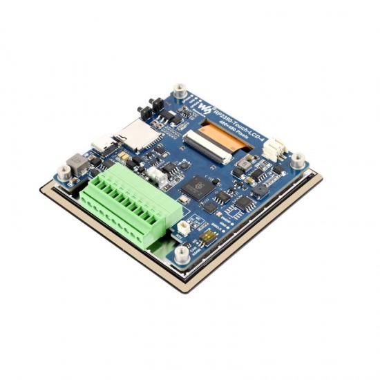 Waveshare RP2350 4inch Touch Display Development Board, 480×480 IPS Panel Display, 65K Color, Dual-core & Dual-architecture Design Waveshare RP2350 4inch Touch Display Development Board, 480×480 IPS Panel Display, 65K Color, Dual-core & Dual-architecture Design