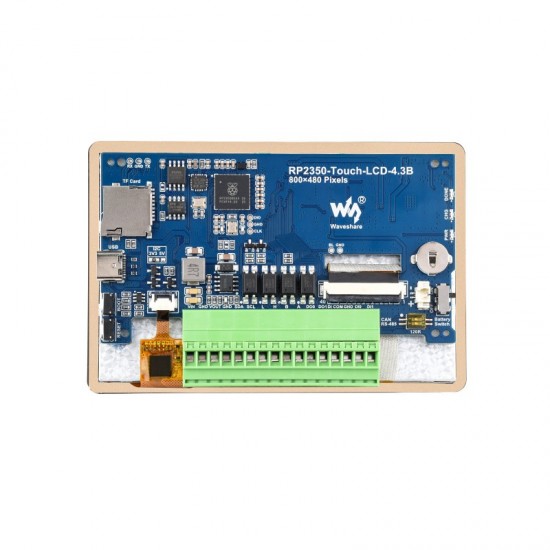 RP2350 4.3inch Capacitive Touch Display Development Board, 800 × 480, 65K Color, Supports Dual-core And Dual-architecture RP2350 4.3inch Capacitive Touch Display Development Board, 800 × 480, 65K Color, Supports Dual-core And Dual-architecture