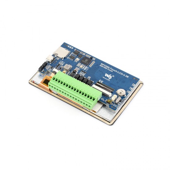RP2350 4.3inch Capacitive Touch Display Development Board, 800 × 480, 65K Color, Supports Dual-core And Dual-architecture RP2350 4.3inch Capacitive Touch Display Development Board, 800 × 480, 65K Color, Supports Dual-core And Dual-architecture