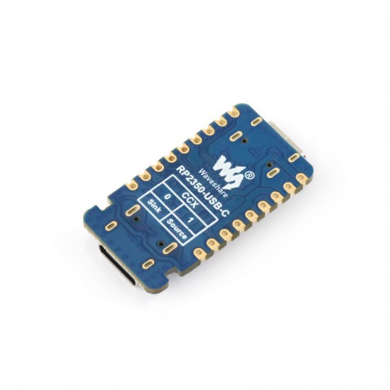 Waveshare RP2350-USB-C Microcontroller Development Board Based On Raspberry Pi RP2350A, Dual-Core & Dual-Architecture Waveshare RP2350-USB-C Microcontroller Development Board Based On Raspberry Pi RP2350A, Dual-Core & Dual-Architecture