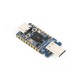 Waveshare RP2350-USB-C Microcontroller Development Board Based On Raspberry Pi RP2350A, Dual-Core & Dual-Architecture with PIO-USB Male Port