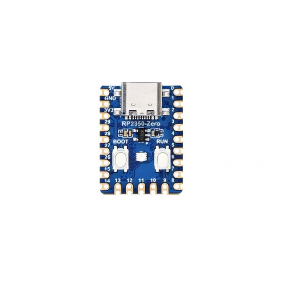 Waveshare RP2350-Zero Mini Development Board, Raspberry Pi Microcontroller Development Board, Based On Raspberry Pi Dual-core & Dual-architecture Microcontroller