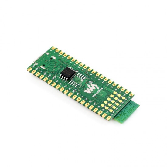Waveshare RP2350B-Plus-W Development Board, Raspberry Pi RP2350B Dual-core & Dual-architecture Microcontroller, Supports Wi-Fi and Bluetooth, 520KB SRAM And 16MB Flash Memory