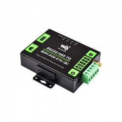 Industrial Grade Serial Server RS232/485 To WiFi and Ethernet, Modbus Gateway, MQTT Gateway, Support POE Function, Metal Case Industrial Grade Serial Server RS232/485 To WiFi and Ethernet, Modbus Gateway, MQTT Gateway, Support POE Function, Metal Case