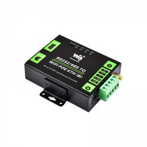 Industrial Grade Serial Server RS232/485 To WiFi and Ethernet, Modbus Gateway, MQTT Gateway, Support POE Function, Metal Case Industrial Grade Serial Server RS232/485 To WiFi and Ethernet, Modbus Gateway, MQTT Gateway, Support POE Function, Metal Case