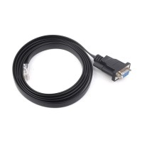 RS232 to RJ45 Console Cable, RS232 DB9 Female Port to RJ45 Console Male Port, Cable Length 1.8m