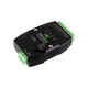 Waveshare Industrial-grade Isolated 4-Ch RS485 Hub, Rail-mount Support, Wide Baud Rate Range, Expands 4-ch RS485 Sub Ports Via 1-ch RS485 Master Port, With Isolation And Signal Relay