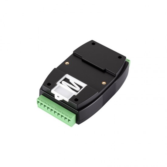 Waveshare Industrial-grade Isolated 4-Ch RS485 Hub, Rail-mount Support, Wide Baud Rate Range, Expands 4-ch RS485 Sub Ports Via 1-ch RS485 Master Port, With Isolation And Signal Relay