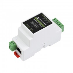 Industrial Serial Server, RS485 to RJ45 Ethernet (C), TCP/IP to serial, Rail-mount Support, Common Ethernet Port Industrial Serial Server, RS485 to RJ45 Ethernet (C), TCP/IP to serial, Rail-mount Support, Common Ethernet Port