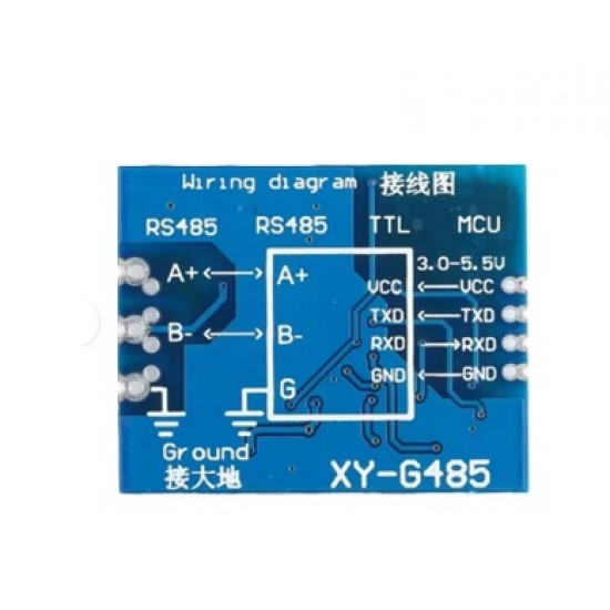 XY-G485 RS485 to TTL UART Serial Communication Converter Module XY-G485 RS485 to TTL UART Serial Communication Converter Module