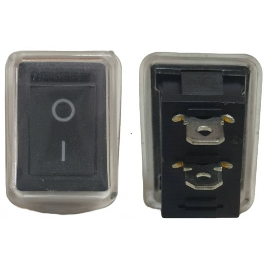 RSF-11 Rocker Switch Mini Black With Silicon Dust Cover