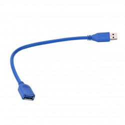 Usb Type A Male To Female Extension Cable - 30cm Usb Type A Male To Female Extension Cable - 30cm