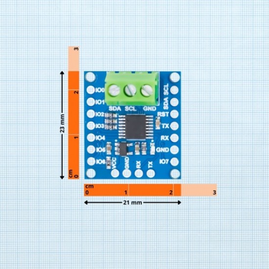 SC18IM704 UART to I2C Bridge Breakout – Protocol Converter Module (BO-10176) SC18IM704 UART to I2C Bridge Breakout – Protocol Converter Module (BO-10176)