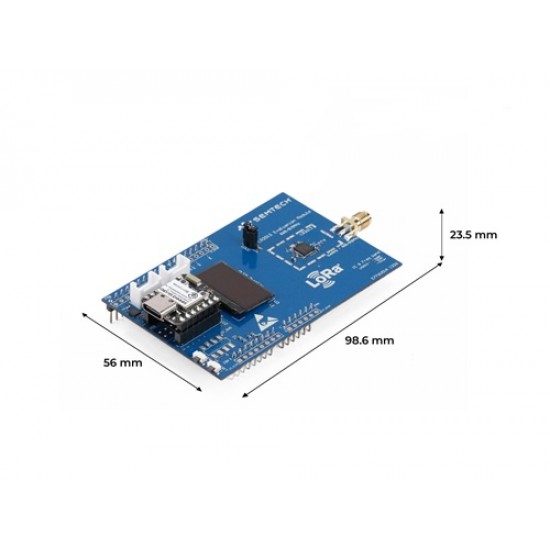 Seeed Studio Semtech LR2012 LoRa Plus Evaluation Kit-EU868 | Semtech | LoRa | XIAO nRF54L15 (MPN:100092071)