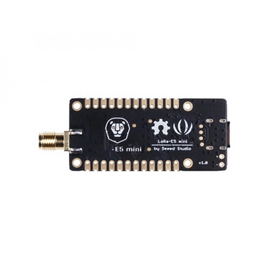 Seeed Studio Wio-E5 mini Dev Board - STM32WLE5JC, ARM Cortex-M4 and SX126x embedded, supports LoRaWAN on EU868 (MPN:113990939)