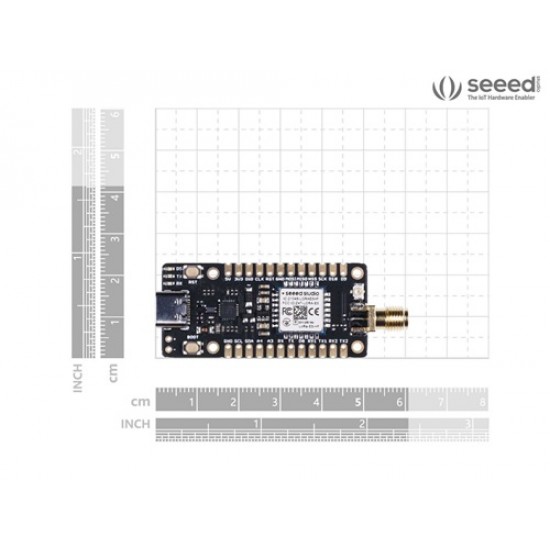 Seeed Studio Wio-E5 mini Dev Board - STM32WLE5JC, ARM Cortex-M4 and SX126x embedded, supports LoRaWAN on EU868 (MPN:113990939)