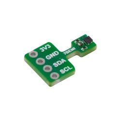 7Semi SHT40 Temperature & Humidity Sensor Nano Breakout 2.54mm Pitch Header (MPN: ES-12168)