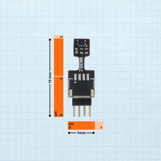 SHT40 Temperature & Humidity Sensor Breakout 1.27mm Pitch