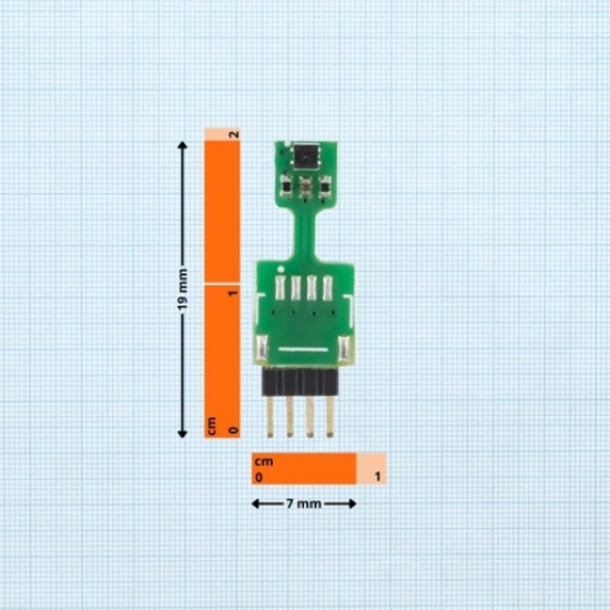 SHT41 Temperature & Humidity Sensor Breakout 1.27mm Pitch SHT41 Temperature & Humidity Sensor Breakout 1.27mm Pitch