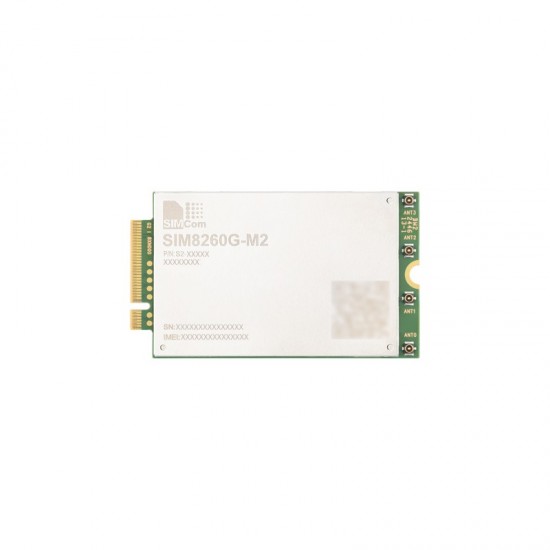 SIMCom SIM8260G-M2 SIMCom Original 5G Sub-6G Module Based On Qualcomm Snapdragon X62, Adopts 3GPP 5G Release 16 Technology SIMCom SIM8260G-M2 SIMCom Original 5G Sub-6G Module Based On Qualcomm Snapdragon X62, Adopts 3GPP 5G Release 16 Technology