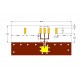 SL03 SMD Patch Antenna 824-960MHz /1710-2690MHz /3300-5000MHz | 23mm*3.3mm*1.6mm
