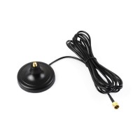SMA Magnetic Mount Antenna Base, SMA Connector, 3m Coaxial Cable, Compatible With Multiple GNSS Positioning Modules