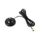 SMA Magnetic Mount Antenna Base, SMA Connector, 3m Coaxial Cable, Compatible With Multiple GNSS Positioning Modules