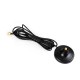 SMA Magnetic Mount Antenna Base, SMA Connector, 3m Coaxial Cable, Compatible With Multiple GNSS Positioning Modules
